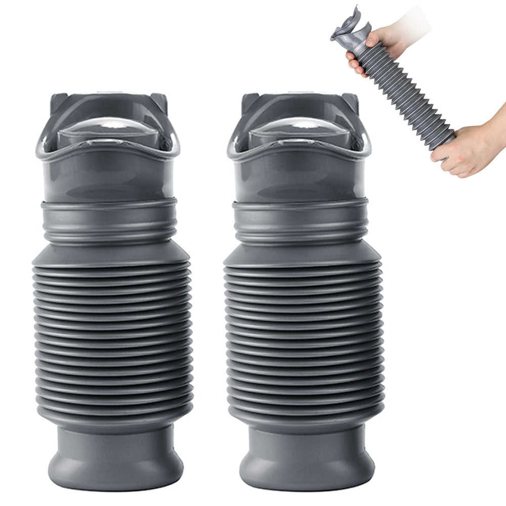 2X750ml Pee Bottles Collapsible Urine Bottle Car Pee Bottle For Men And Women