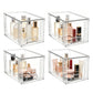 Stackable Clear Makeup Organizer Drawer for Skincare Storage