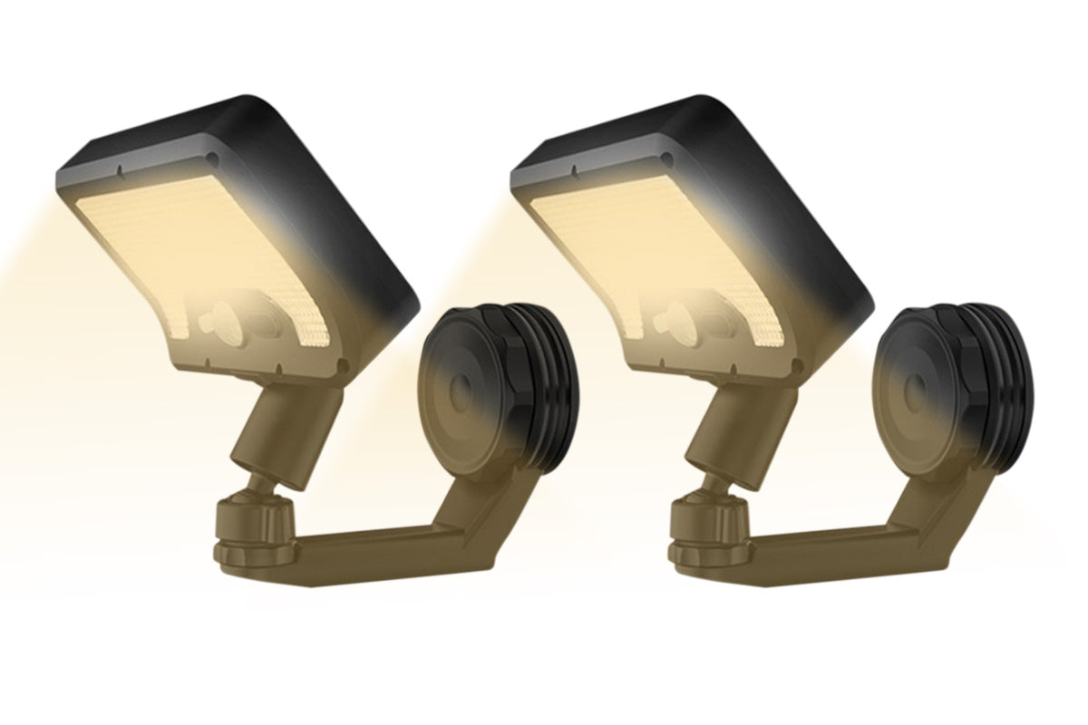 Magnetic Solar Light Outdoor Lamp with Solar USB Dual Charging Method