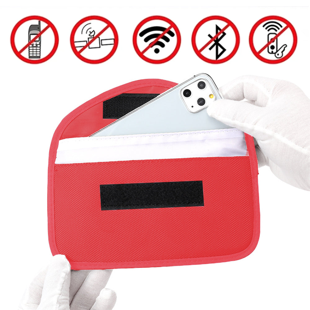 2Pcs RFID Signal Blocking Phone Pouch