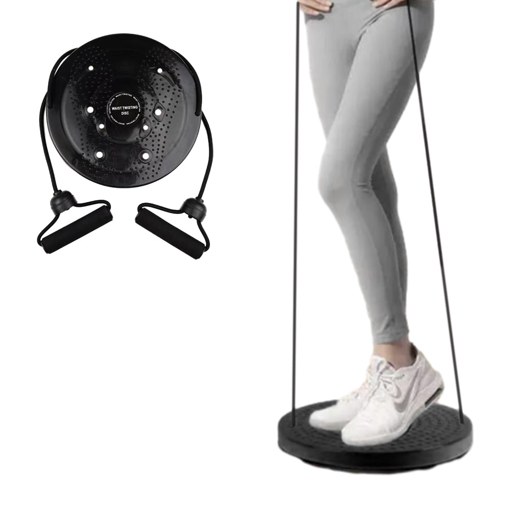 Twist Waist Board Foot Sole Massage Disc with Drawstrings