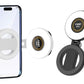 2Pcs Magnetic Phone Ring Light 3 Color Dimmable Fill Light Rechargeable Selfie Light