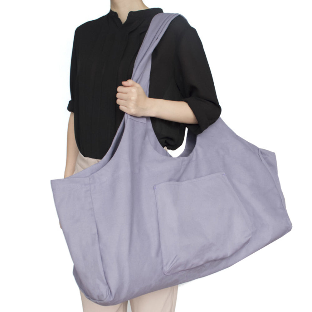 Large Yoga Mat Bag with a Side Pocket