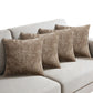 2X2 Pack Chenille Knit Throw Pillow Covers for Couch Bed