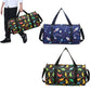 Kids Duffle Bag Water Resistant Travel Overnight Weekend Bag with Shoe Compartment