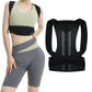 Back Posture Reminder Hook and Loop Shoulder Support Brace Belt