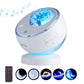 Rechargeable Northern Lights Aurora Projector with Bluetooth Speaker 16 Light Colors for Car Home Camping