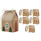 50Pcs Large Christmas Party Gift Boxes DIY Festive Gift Wrapping Boxes