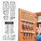 Kitchen Conversion Chart Sticker Set Transparent