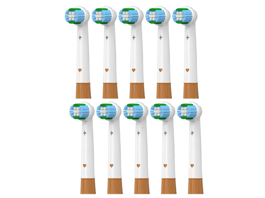 10Pcs Electric Toothbrush Replacement Brush Heads Refill for Oral B Braun