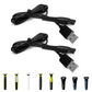2 Pack 5V USB Charging Cables Compatible with Philips Shavers