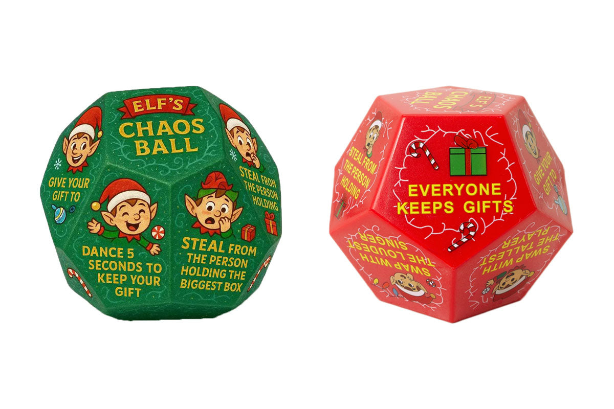 2Pcs Hilarious Exchange Party Game Dice Santa swap Gift Exchange dice