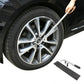 Telescopic Car Wheel Brace with 2 Sockets L Shaped Universal Wheel Wrench for Tire Removal