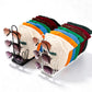 2 Pack Metal Hat Organizer Racks for 8 Caps and 3 Glasses Each