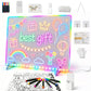 LED Light Up Drawing Board for Little Ones 6 Modes 8 Colors Birthday Gift