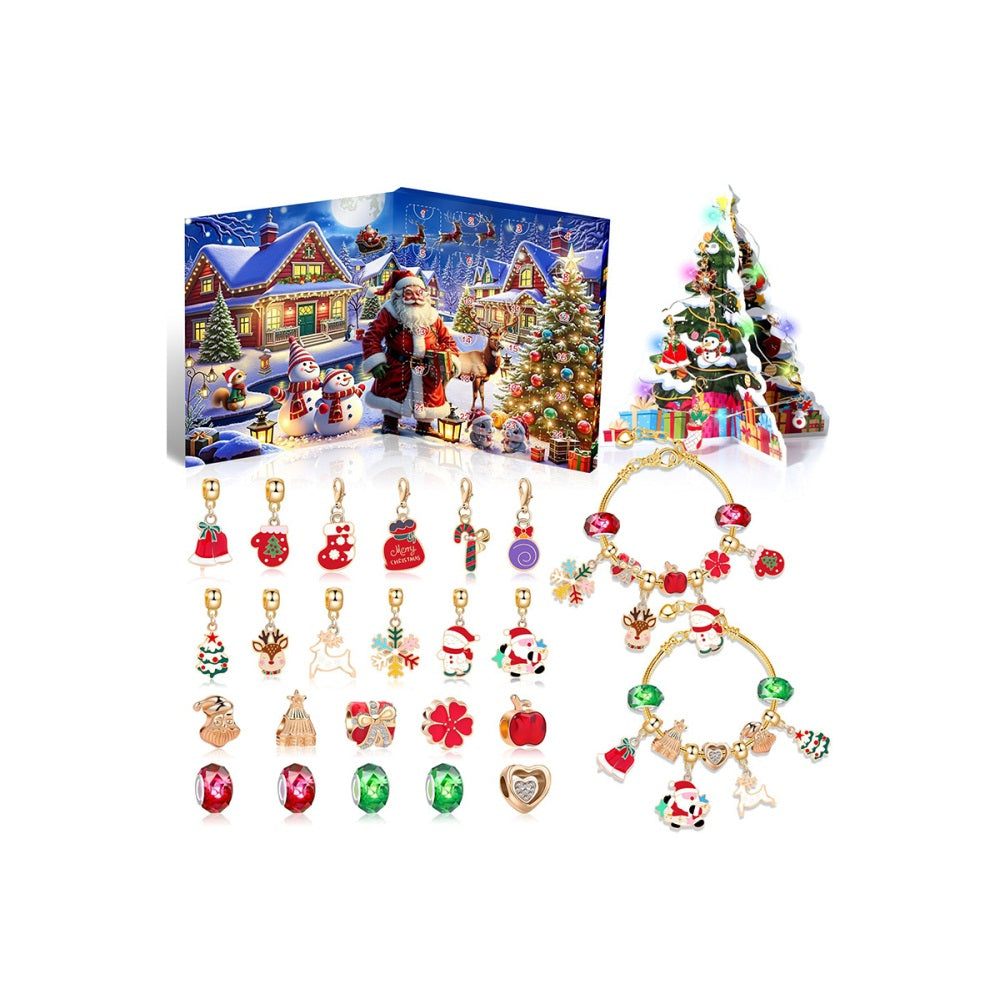 24 Day Advent Calendar DIY Jewelry Blind Box