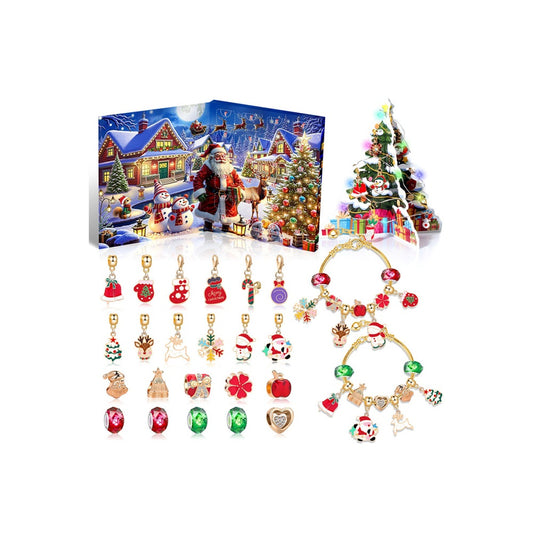 24 Day Advent Calendar DIY Jewelry Blind Box