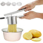 3-in-1 Stainless Steel Potato Ricer & Masher with 3 Interchangeable Discs