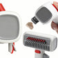 2-in-1 Pet Hair Self Detangling Comb Dematting Tool for Dog Cat
