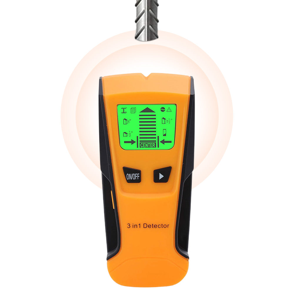 Stud Finder Wall Scanner LCD Display Smart Sensor Metal Wood AC Wire Detection
