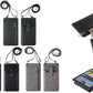 3-in-1 Wallet Card Holder PU Leather Crossbody Phone Bag Phone Purse with Mirror