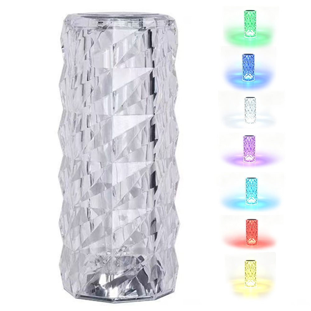 Seven Color Touch Control Rechargeable Mood Table Lamp