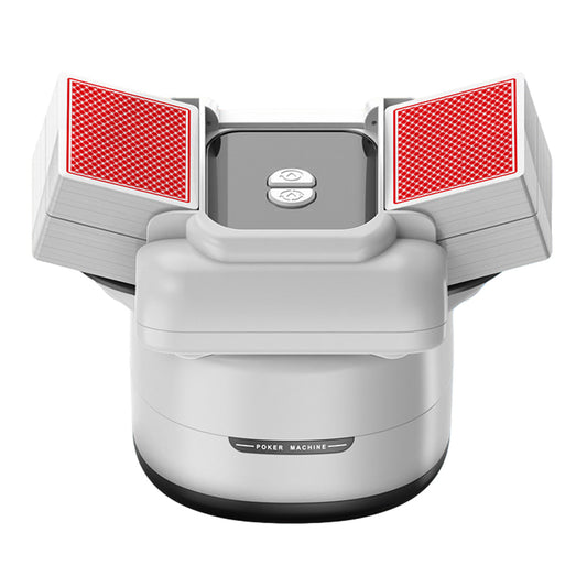 Rechargeable Automatic Card Shuffler with Auto Manual Modes Multi Deck Shuffler for Home Card Rooms