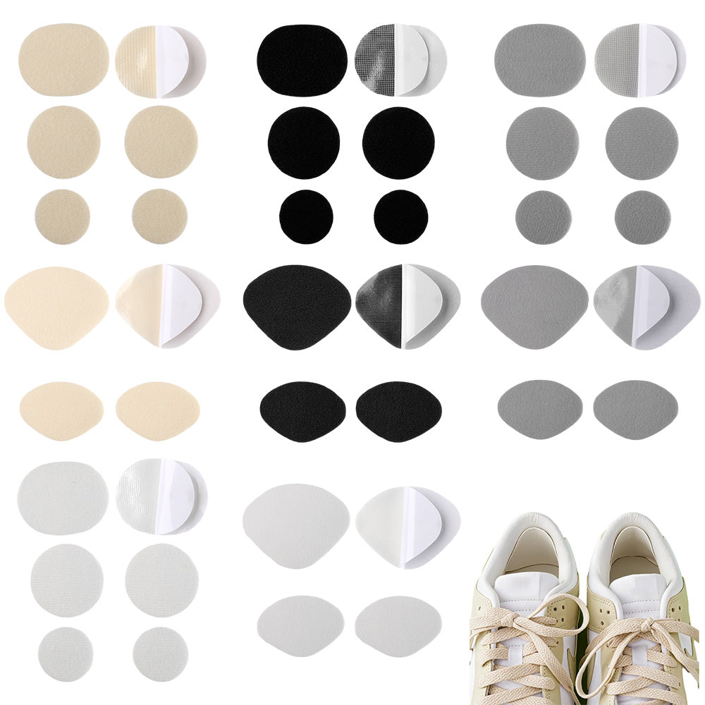 40Pcs Heel Repair Subsidy Shoes Hole Sticker Shoe Patch Vamp Repair Patch Set