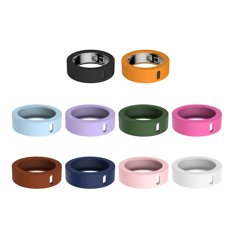 10 PCS Ultra Thin Silicone Covers Compatible with Oura Ring Gen 5 with Storage Box