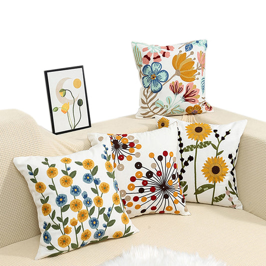 4Pcs Nordic Embroidered Cushion Covers