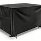 Waterproof Anti-UV Outdoor Furniture Dust Cover with Drawstring and Buckles