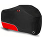 Water-Resistant Bicycle Cover Outdoor with Lock Hole Reflective Strips Dustproof UV-Resistant All-Weather
