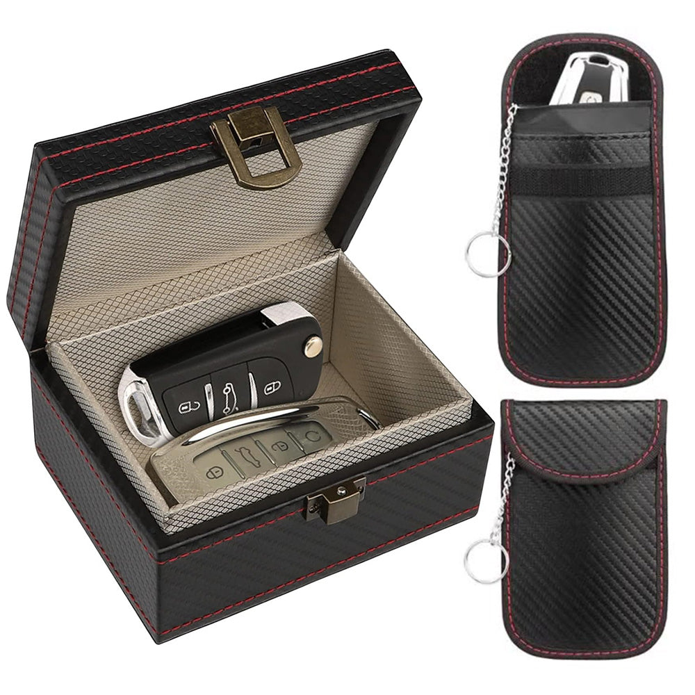 Car Key Bags and Box for Signal Protection and Data Security