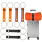 6 Pack Luggage Straps Elastic Bungee Connector Tie Down Strap