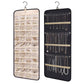 Double Sided Hanging Jewelry Organizer Storage Closet Hanger Jewelry Holder