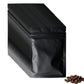 100 Pack Black Matte Aluminum Foil Food Storage Bags in 2 Sizes
