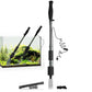 2 in 1 Electric Aquarium Gravel Cleane Fish Tank Vacuum Cleaner for Water Changes and Gravel Washing