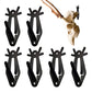 6Pcs European Mount Skull Hanger Deer Antler Bracket Heavy Duty Stainless Steel