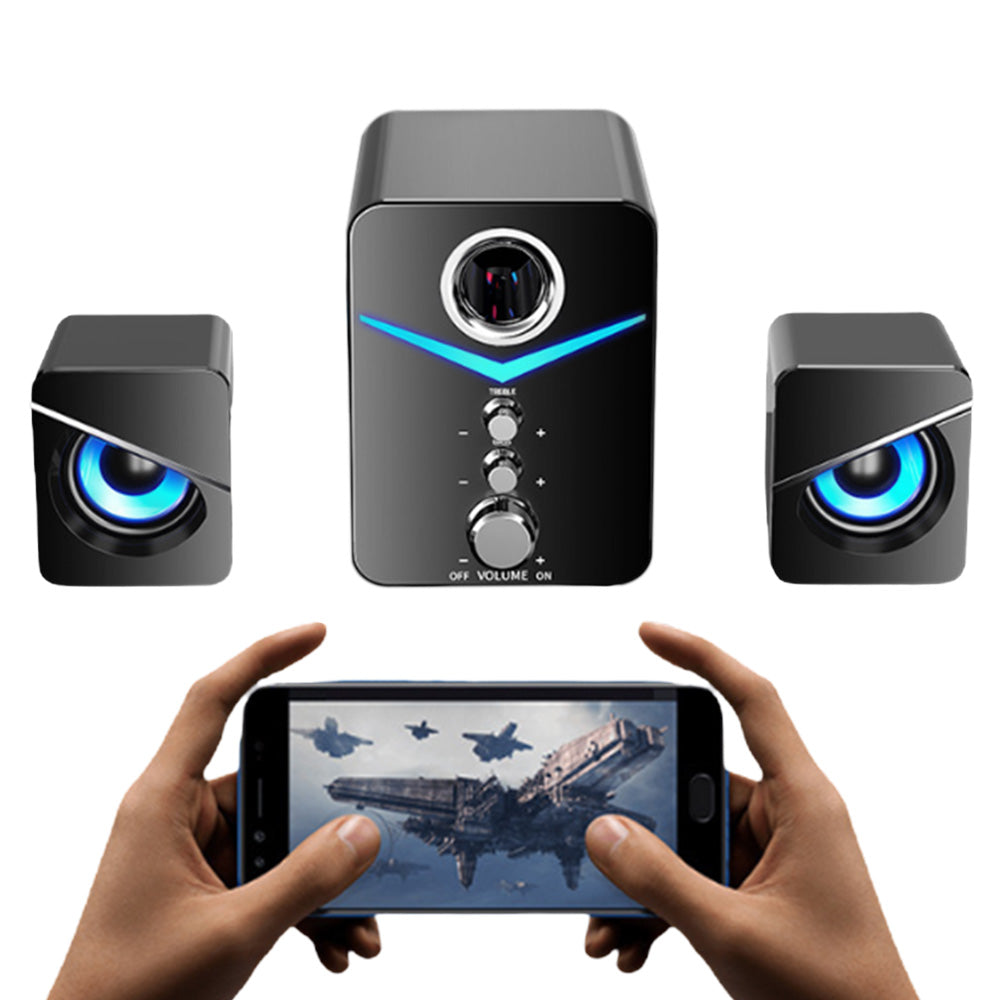 Computer Speaker System Bluetooth Surround Sound for Desktop Laptop