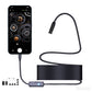 8mm 640x480 USB Type C Inspection Camera with 8 LED Lights