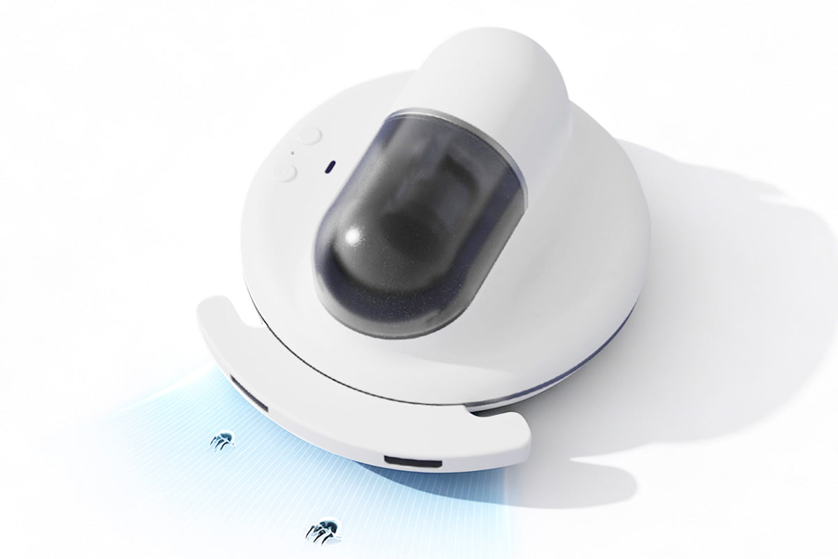 Automatic Smart Cordless Mite Vacuum with UV Sterilization for Bed Mattress Fabric Furniture