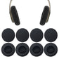 10 PCS Replacement Ear Pads Foam Cushion Covers for Headphones Headset Ear Cushions Universal Round Ear Covers