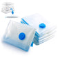 8 Pack Vacuum Storage Bags Space Saver Bags for Clothes Blankets with Valve