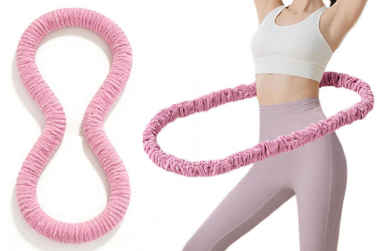 1.4KG Soft Spring Plush Hula Hoop for Weight Loss Exercise Hoop for Home Gym