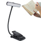 Rechargeable Flexible Goose Neck Clip-on 24 LEDs Eye Caring Book Light for Reading