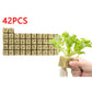 42Pcs Soilless Cultivation Rock Wool Substrate Seedling Grow Cubes Vegetable Planting Cube