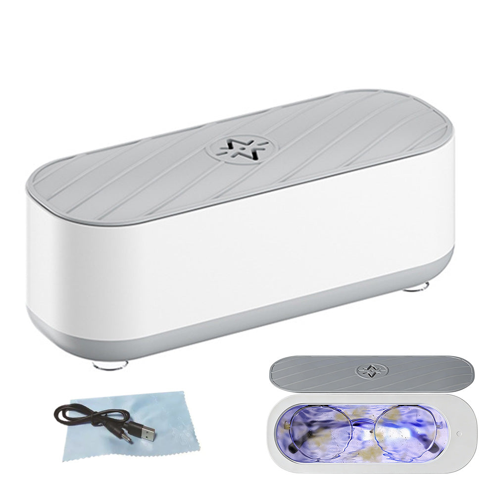 Portable Ultrasonic Cleaner for Eyeglasses Jewelry Retainer