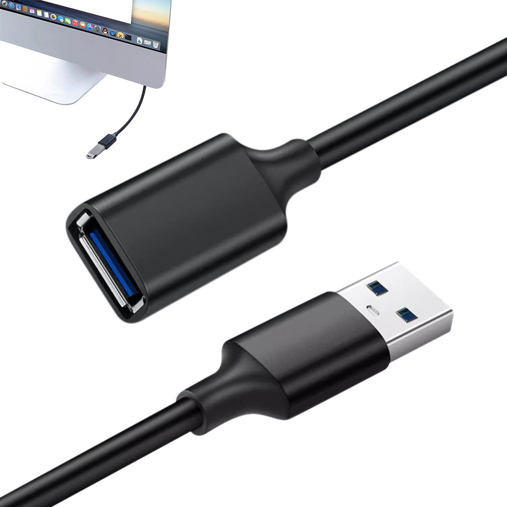 USB 3.0 Type A Male to Female Extension Cable 5Gbps in 1m 3m 5m Lengths