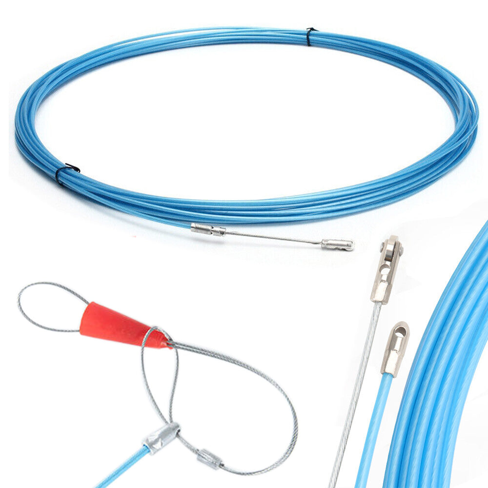 Durable Cable Pulling Tool Slip Resistant Electrical Fish Tape for Walls Floors and Ceilings