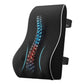 Ergonomic Lumbar Back Support Cushion Memory Foam Backrest with Adjustable Strap